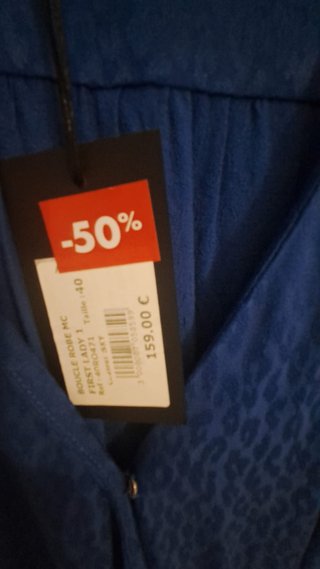 Vestido Caroll azul talla M