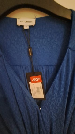 Vestido Caroll azul talla M