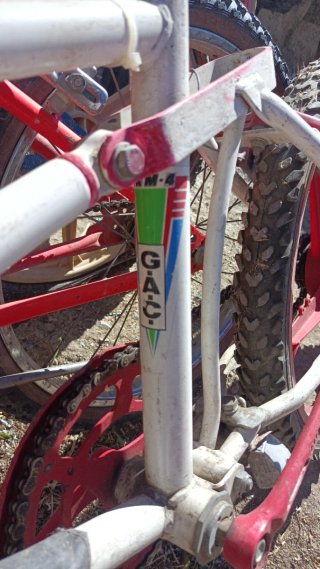 Bicicleta GAC con muelle central