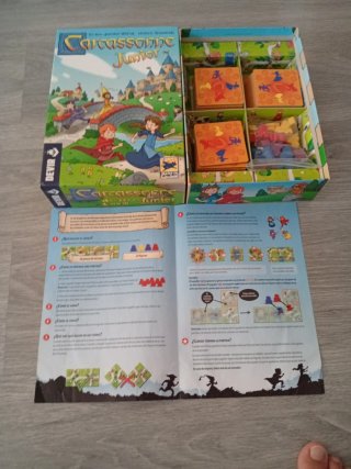 Juego de mesa Carcassonne Junior