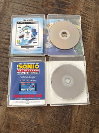 2 Juegos Sonic PS3: Transformed y Racing pal 🇪🇸