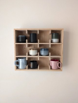 Estantería para tazas