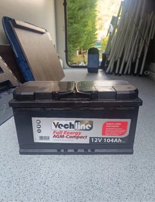 Batería Vechline Power AGM Compact 12V 104Ah