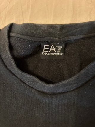 Felpa Emporio Armani EA7 nera