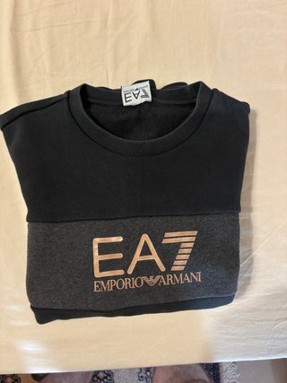 Felpa Emporio Armani EA7 nera