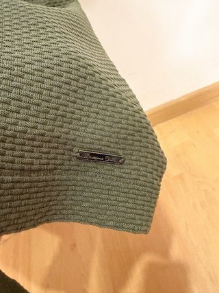 Polo Massimo Dutti Algodón Verde Oliva