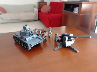 Set Lego Compatibile Esercito Tedesco WW2