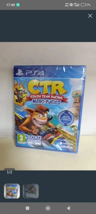 Crash Team Racing Nitro Fueled PS4 Nuevo