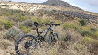 Bicicleta de MTB Cannondale jekyl carbon