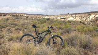Bicicleta de MTB Cannondale jekyl carbon