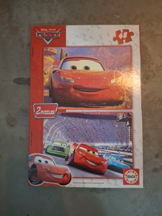 Caja con juegos de mesa y puzzles, de 3 a 6 años