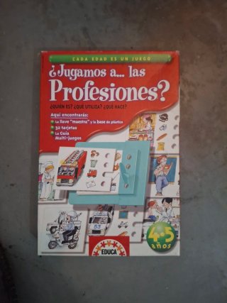 Caja con juegos de mesa y puzzles, de 3 a 6 años