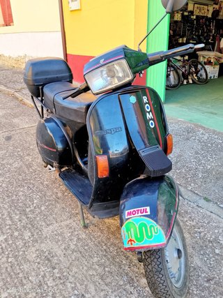 Vespa TX 200 Elestar Negra