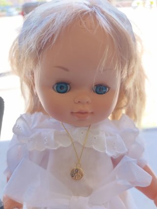Muñeca de Comunión Blanca