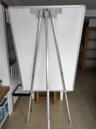 Pizarra blanca Bi-office con trípode