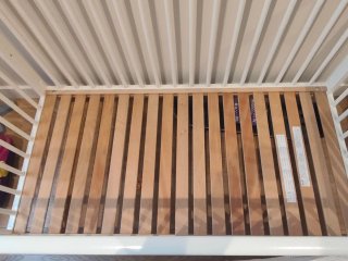 Cuna IKEA Gulliver 60x120 cm Madera Blanca