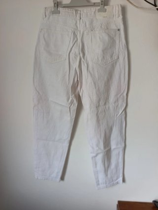 Pantalón blanco mujer