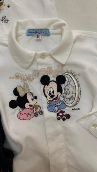 Set 3 camicie + gilet bimbo tg 6 mesi