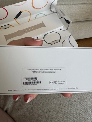 Apple Watch SE 2da Gen 40mm plata