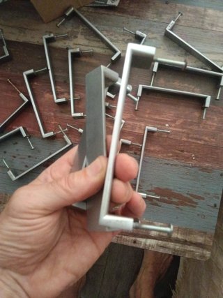 22 Tiradores metálicos para Muebles Cocina