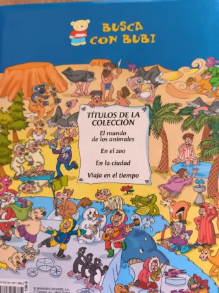Lote de libros infantiles de buscar personajes
