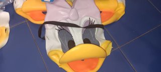 Maschere Disney Paperino e Paperina