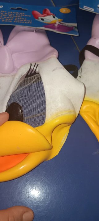 Maschere Disney Paperino e Paperina