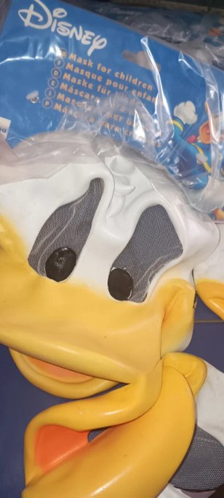Maschere Disney Paperino e Paperina