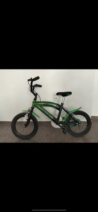 Bicicleta infantil verde TX 14