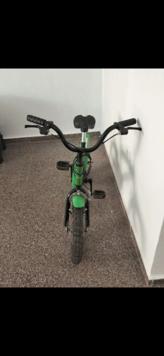 Bicicleta infantil verde TX 14