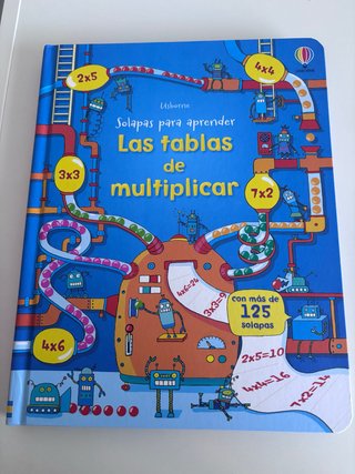 Libro infanfil “LAS TABLAS DE MULTIPLICAR”