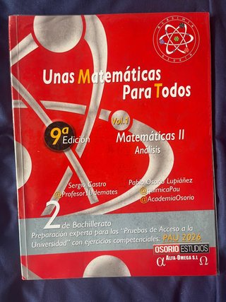 academia osorio pack matematicas, quimica y Bio