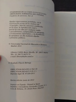 Ortografía normativa del español adaptada a la ...