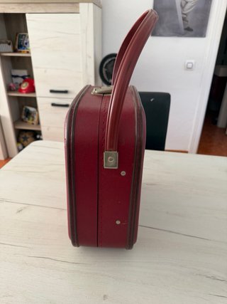 Maleta Vintage Fin de Semana Roja