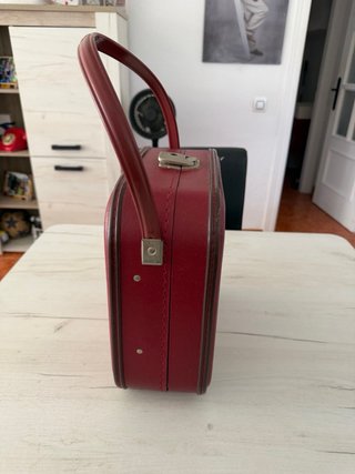 Maleta Vintage Fin de Semana Roja