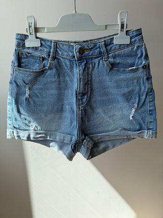 Vaquero corto azul Kiabi