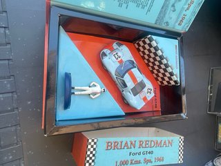 Coche Ford GT40 Brian Redman 1000 Kms Spa 1968