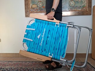 Silla playa/jardín Tommy Bahama premium como nueva