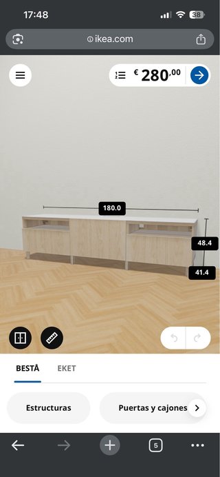 Mueble TV Ikea Besta