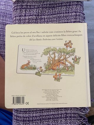 Endevina com t'estimo llibre trencaclosques