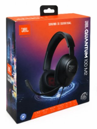 Cascos JBL Quantum 100 M2 Negro/Naranja