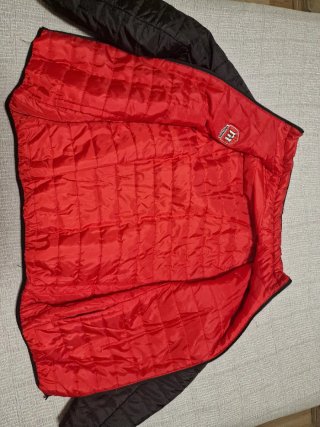 Chaqueta Reversible Montesa Negra y Roja