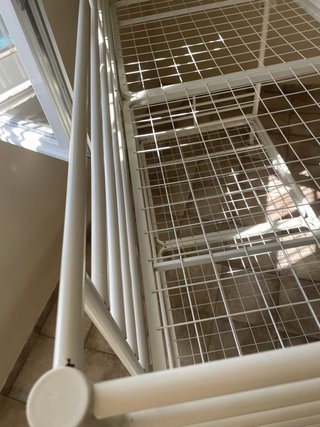 2 Literas IKEA Blancas Metálicas