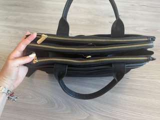 Bolso Cartera Negro Parfois
