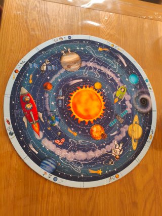 Puzzle infantil Sistema Solar 49 piezas