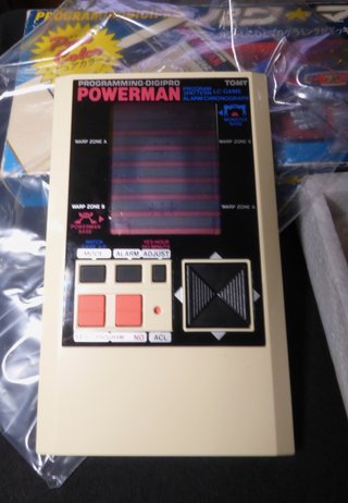 Programming Digipro Powerman Tomy LCD handheld
