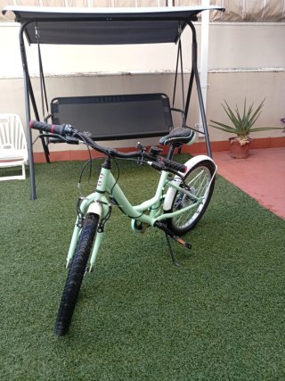 Bicicleta infantil mint