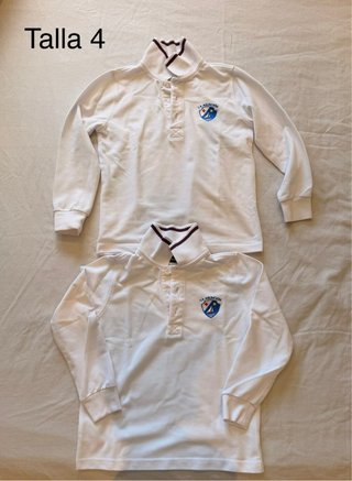 Polos Uniforme La Asunción Talla 4