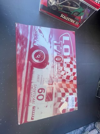 Scalextric Lola T70 MKIII B Chequered Flag