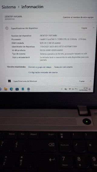 Lenovo Thinkpad E570 Portátil